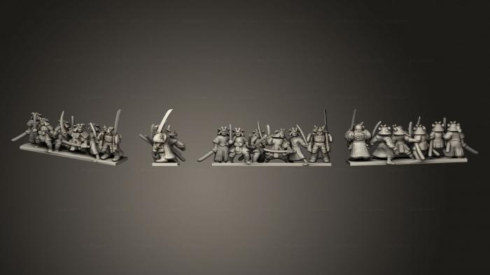 Military figurines (Ronin Warrior 06, STKW_11784) 3D models for cnc
