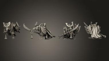 Military figurines Ronin Warrior 09 3d model
