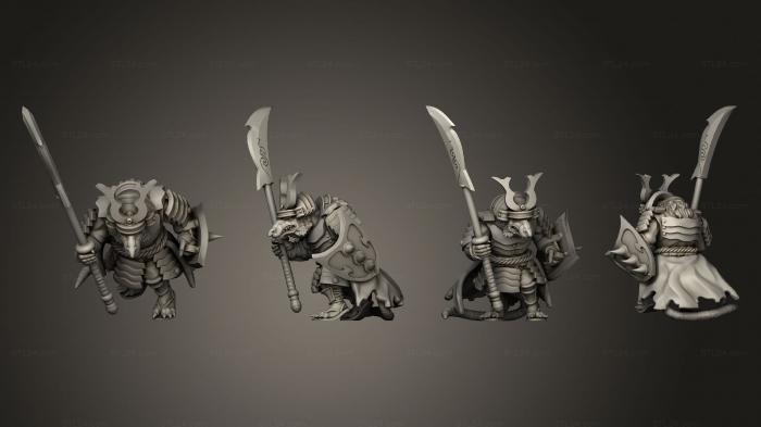 Military figurines (Ronin Warrior 15, STKW_11793) 3D models for cnc