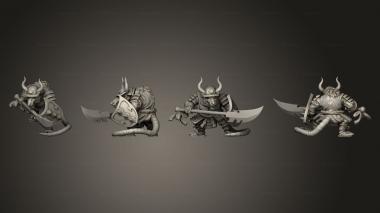 Military figurines Ronin Warrior 17 3d model