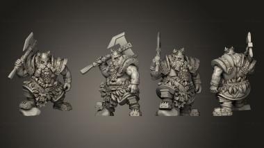 Military figurines Rune Rider 07 3d model