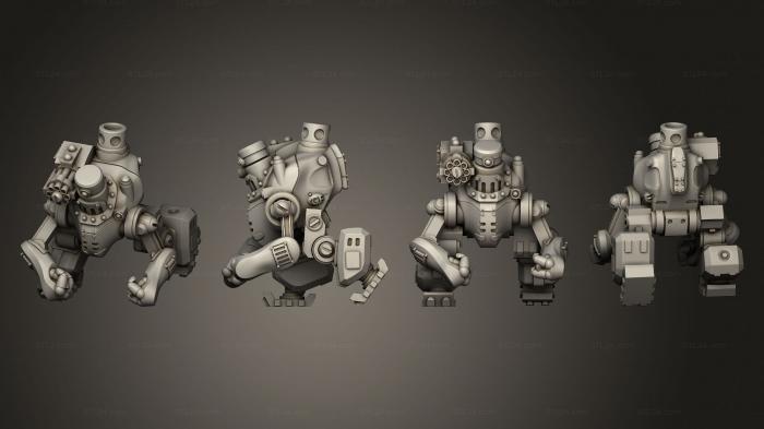 Military figurines (Rust Bucket  01, STKW_11887) 3D models for cnc