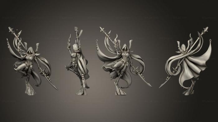 Military figurines (Saevel Prophet of the Flame 2, STKW_11904) 3D models for cnc