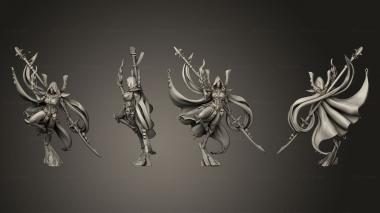 Military figurines Saevel Prophet of the Flame 2 3d model