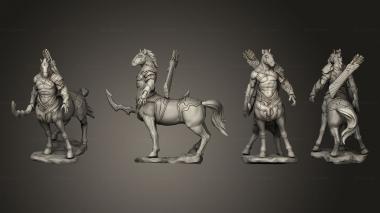Military figurines Sagittarius 2 3d model