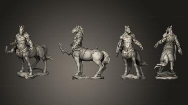 Military figurines Sagittarius 3d model
