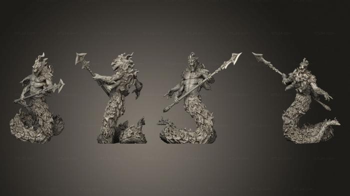 Military figurines (Salamander Lord 02, STKW_11924) 3D models for cnc