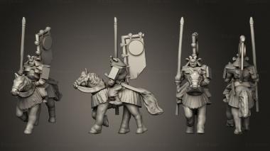 Military figurines Samurai Cavalry 02 3d model