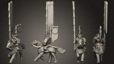 Military figurines Samurai Cavalry 03 3d model