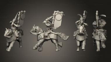 Military figurines Samurai Cavalry 05 3d model
