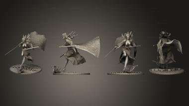 Military figurines Samurai 04 3d model