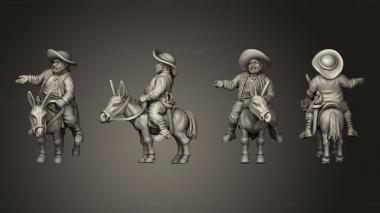 Military figurines Sancho 3d model