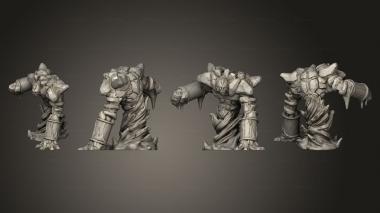 Military figurines Sand Golem 3d model