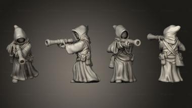 Military figurines Sandi Gold Jawa 02 3d model