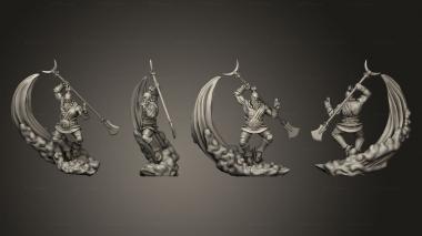 Military figurines Sandy Magic 3d model