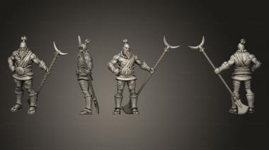 Military figurines Sandy 3d model