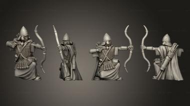Military figurines SASSANID ARCHER 1 3d model