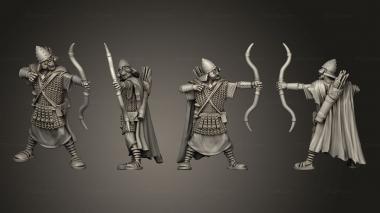 Military figurines SASSANID ARCHER 2 3d model