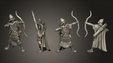 Military figurines SASSANID ARCHER 3 3d model