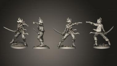 Military figurines Sassy O Jill 3d model