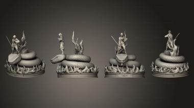 Military figurines Sasuke Aoda 3d model