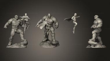 Military figurines Herovsvillan (Fanart) 3d model