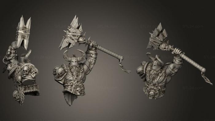 Military figurines (Higgurath Doubleslit, STKW_1202) 3D models for cnc