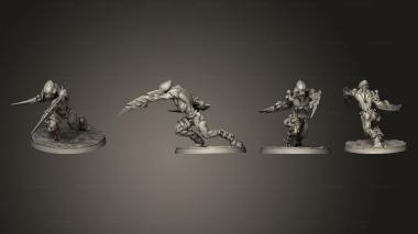 Military figurines Savage Lesser Demon 01 3d model