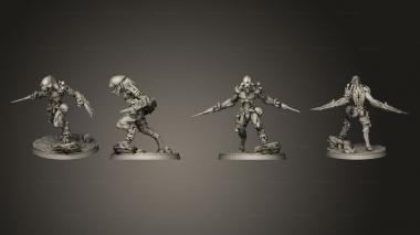 Military figurines Savage Lesser Demon 02 3d model