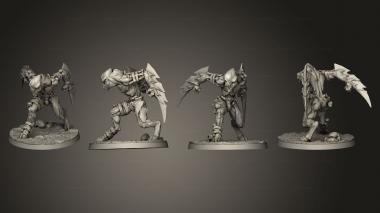 Military figurines Savage Lesser Demon 04 3d model