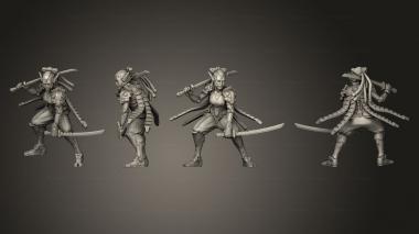 Military figurines Sayren Torifu 3d model