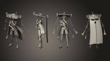 Military figurines Scaramouche Genshin Impact 3d model