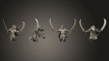 Military figurines Scarlet Khan 3d model
