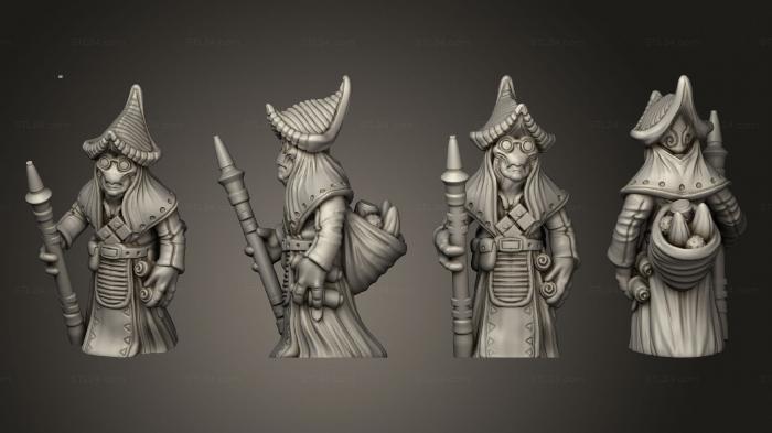 Military figurines (Scavenger Based, STKW_12071) 3D models for cnc