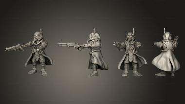 Military figurines Scavenger Stalker 01 3d model