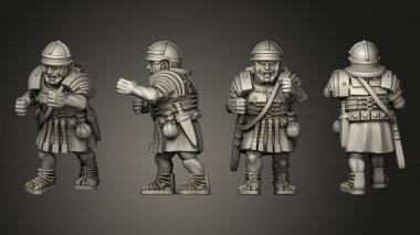 Military figurines SCORPION CREW A 3d model