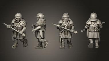 Military figurines SCORPION CREW B 3d model