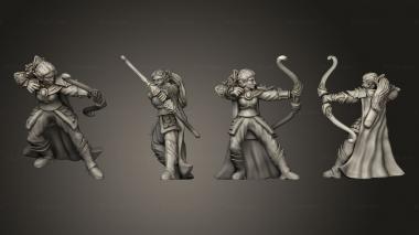 Military figurines Scout Master 3d model