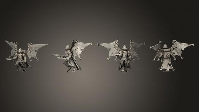 Military figurines (scout 13, STKW_12103) 3D models for cnc