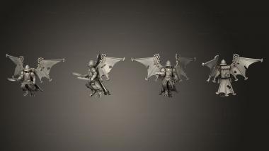 Military figurines scout 13 3d model
