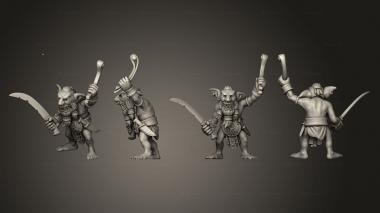 Military figurines Scrapling Axe 03 3d model