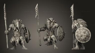 Military figurines Hobork Spartanian 4 3d model