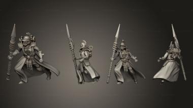 Military figurines Scutaari 6 3d model