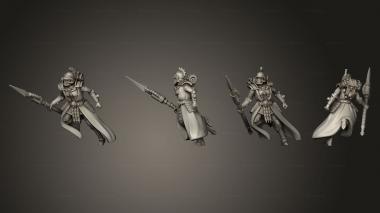 Military figurines Scutaari 9 3d model