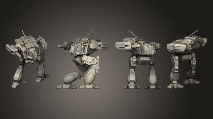 Military figurines (SDC Prime 4, STKW_12129) 3D models for cnc