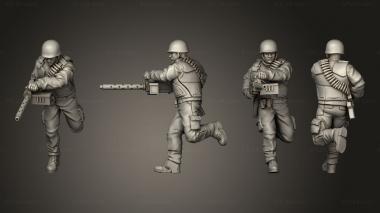 Military figurines SE Hammer 3d model