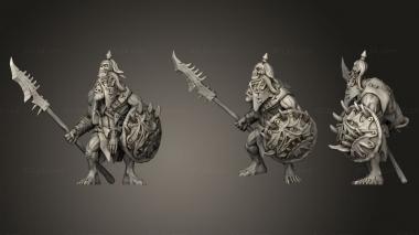 Military figurines Hobork Spartanian 6 3d model