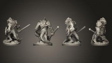 Military figurines Sea Devil Baron 006 3d model