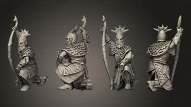 Military figurines Sea Guard 02 3d model