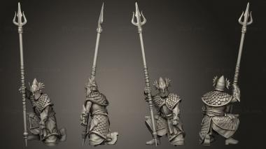 Military figurines Sea Guard 03 3d model